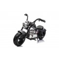 Motorcycle Chopper Warrior vehicle Black