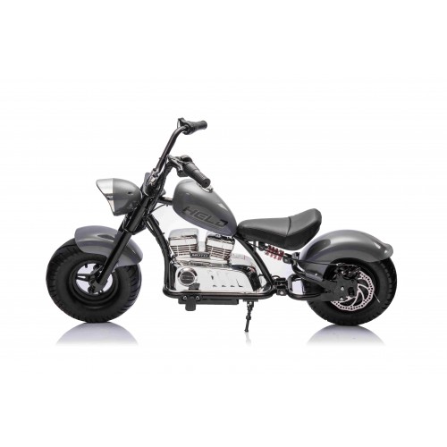 Motorcycle Chopper Warrior vehicle Black