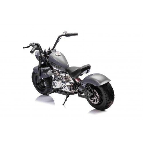 Motorcycle Chopper Warrior vehicle Black