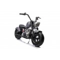 Motorcycle Chopper Warrior vehicle Black