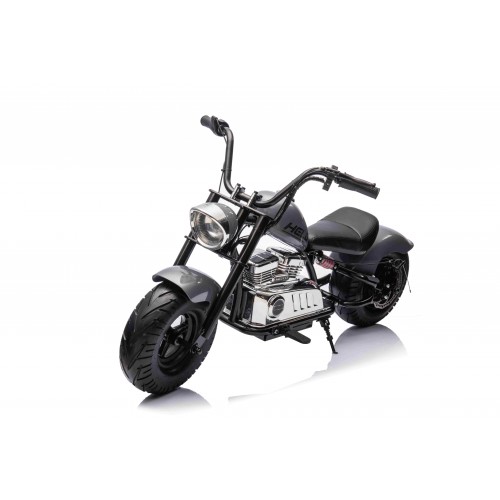 Motorcycle Chopper Warrior vehicle Black