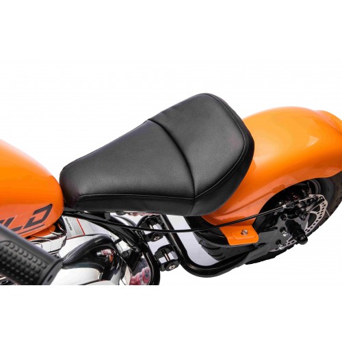 Motorcycle Chopper Warrior vehicle Orange