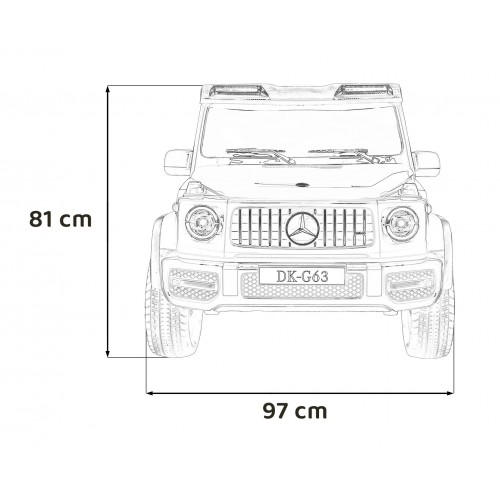 Mercedes Benz G63 AMG XXL vehicle Black