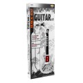 Electric Guitar Stand Microphone White