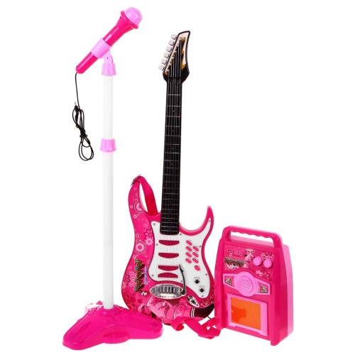 Electric Guitar Amp Pink