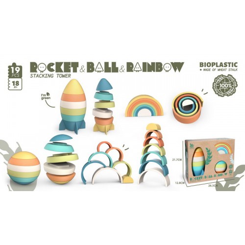 BIO Sensory Toys Set 19 pcs.