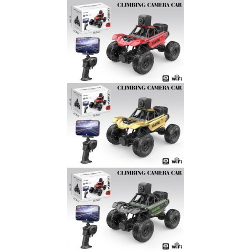 Crawler With WiFi Camera CLIMB Black