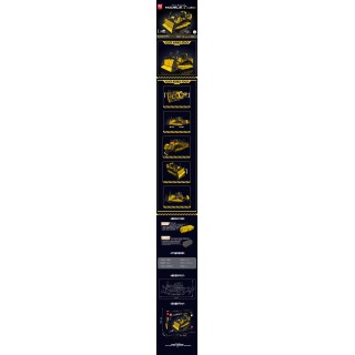 Bulldozer Block Set 1508 pieces.