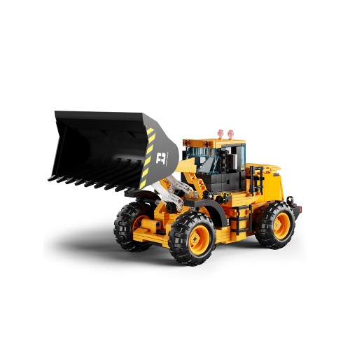 Bulldozer Building Blocks Set 653pcs.