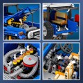 Set of 2087 Off-road Vehicle Building Blocks Blue