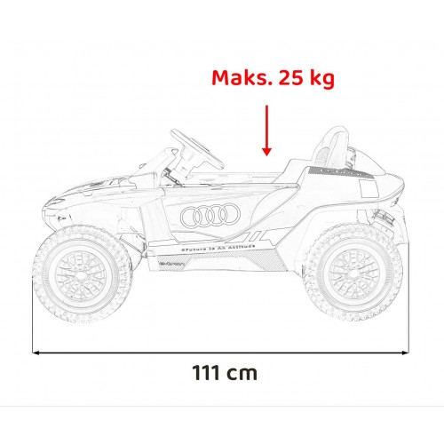 Audi RSQ E-TRON Gray vehicle