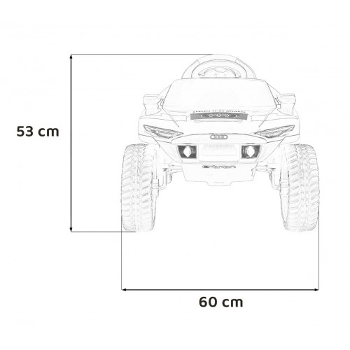 Audi RSQ E-TRON Gray vehicle