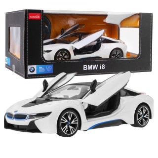 R/C toy car the BMW i8 White 1:14 RASTAR