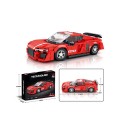 Sports Car Red 413 pcs Brick Set