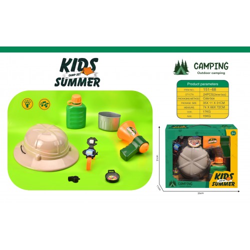 Little Explorer Set with Hat + Accessories