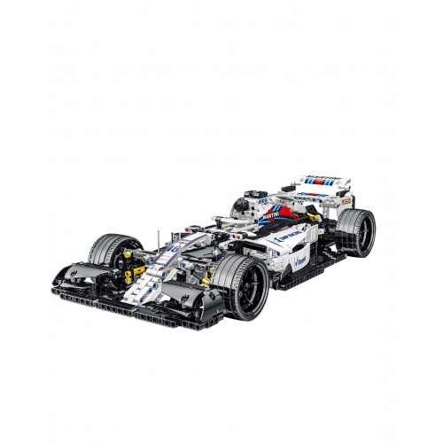 F1 Race Car Brick Set White 1152pcs.