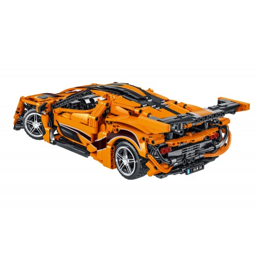 Orange Sports Car Building Blocks Set 1397 pcs.