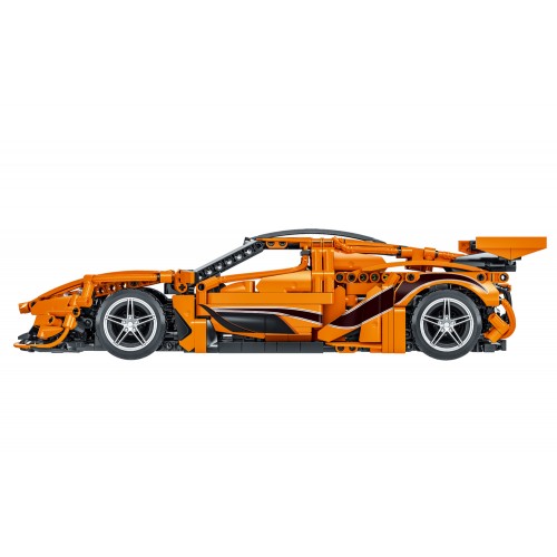 Orange Sports Car Building Blocks Set 1397 pcs.