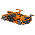 Orange Sports Car Building Blocks Set 1397 pcs.