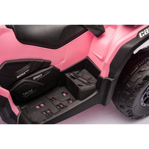 Quad Can Am Outlander ATV with Remote Control Pink