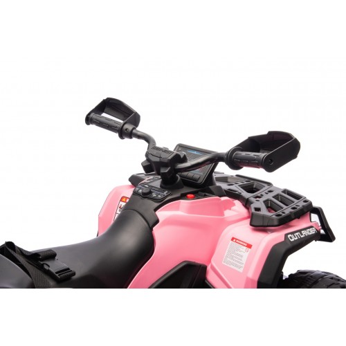 Quad Can Am Outlander ATV with Remote Control Pink