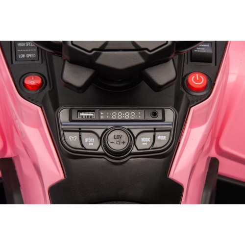 Quad Can Am Outlander ATV with Remote Control Pink