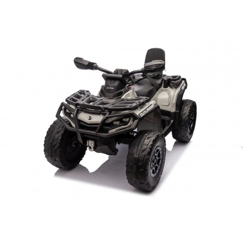 Quad Can Am Outlander ATV with Remote Control Gray