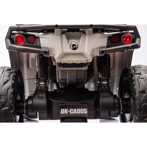 Quad Can Am Outlander ATV with Remote Control Gray