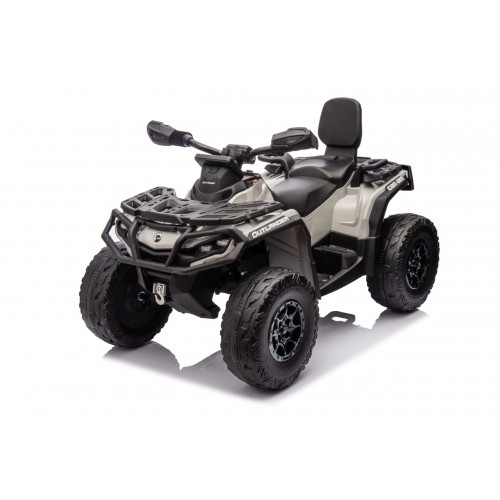 Quad Can Am Outlander ATV with Remote Control Gray