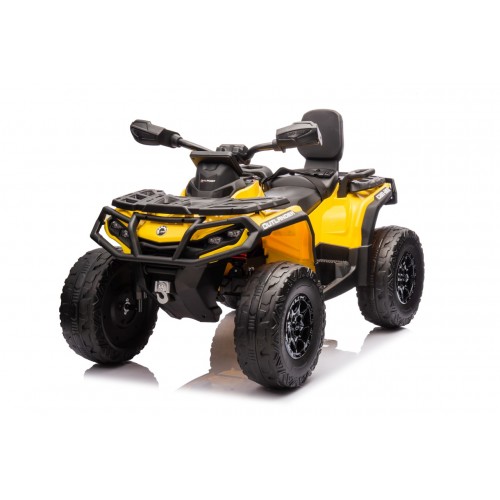 Quad Can Am Outlander ATV with Remote Control Yellow