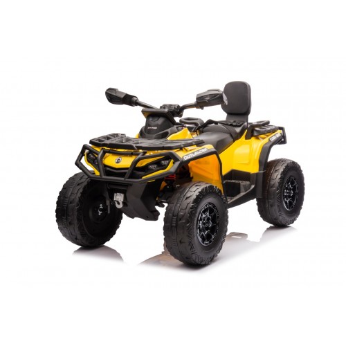 Quad Can Am Outlander ATV with Remote Control Yellow