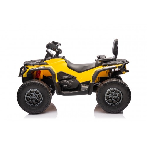 Quad Can Am Outlander ATV with Remote Control Yellow