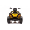 Quad Can Am Outlander ATV with Remote Control Yellow