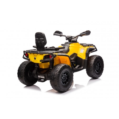 Quad Can Am Outlander ATV with Remote Control Yellow