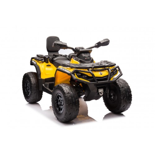 Quad Can Am Outlander ATV with Remote Control Yellow