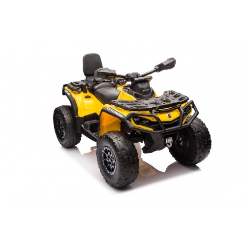 Quad Can Am Outlander ATV with Remote Control Yellow