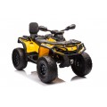 Quad Can Am Outlander ATV with Remote Control Yellow