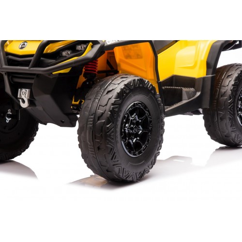 Quad Can Am Outlander ATV with Remote Control Yellow