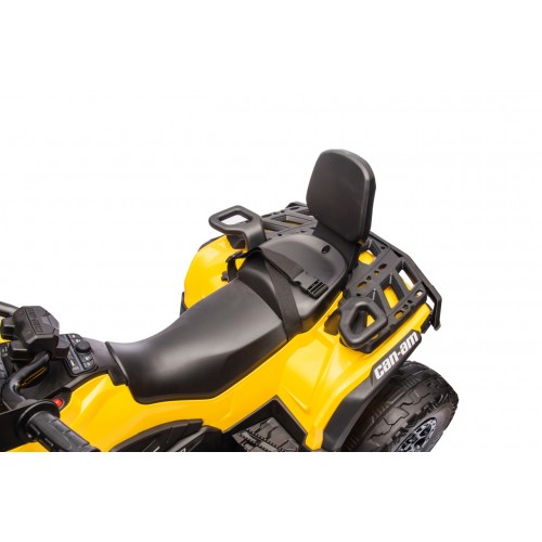 Quad Can Am Outlander ATV with Remote Control Yellow