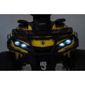 Quad Can Am Outlander ATV with Remote Control Yellow