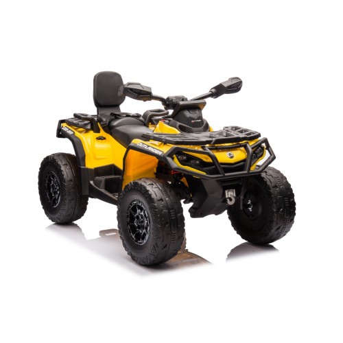 Quad Can Am Outlander ATV Yellow