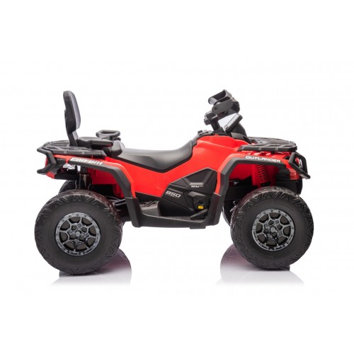 Quad Can Am Outlander ATV with Remote Control Red