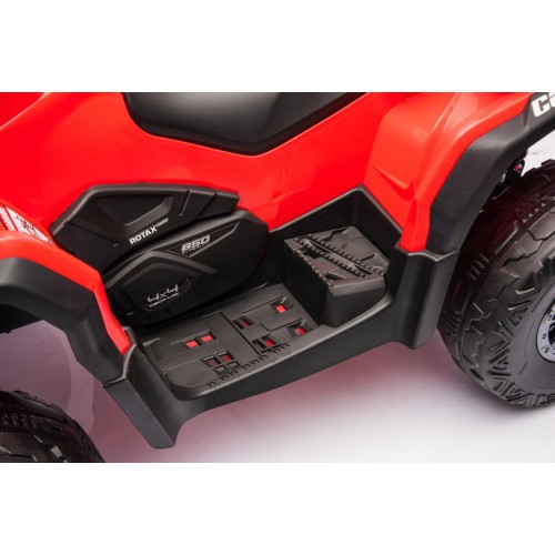 Quad Can Am Outlander ATV with Remote Control Red