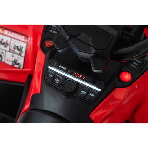 Quad Can Am Outlander ATV with Remote Control Red