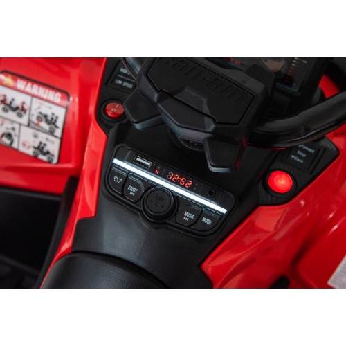 Quad Can Am Outlander ATV with Remote Control Red