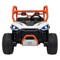 Vehicle Farmer Truck UTV Racing White