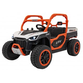 Vehicle Farmer Truck UTV Racing White