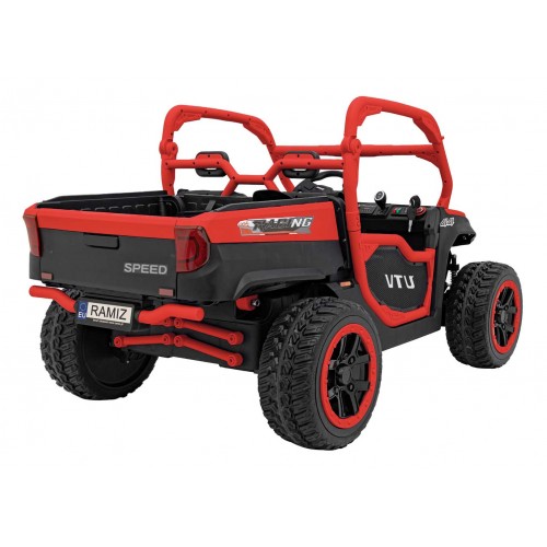 Vehicle Farmer Truck UTV Racing Red