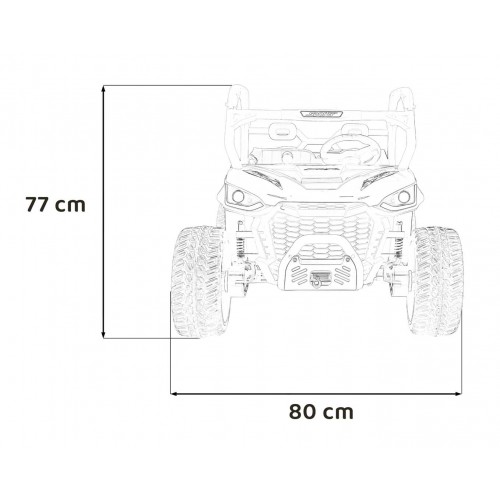 Vehicle Farmer Truck UTV Racing Green