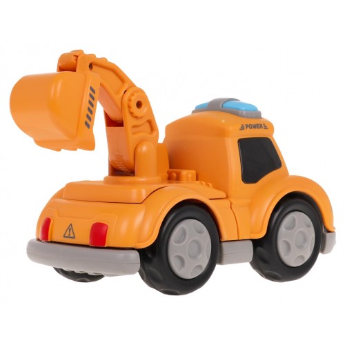 Construction Car Excavator on Magnets